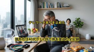 テレワーク太りを止めた