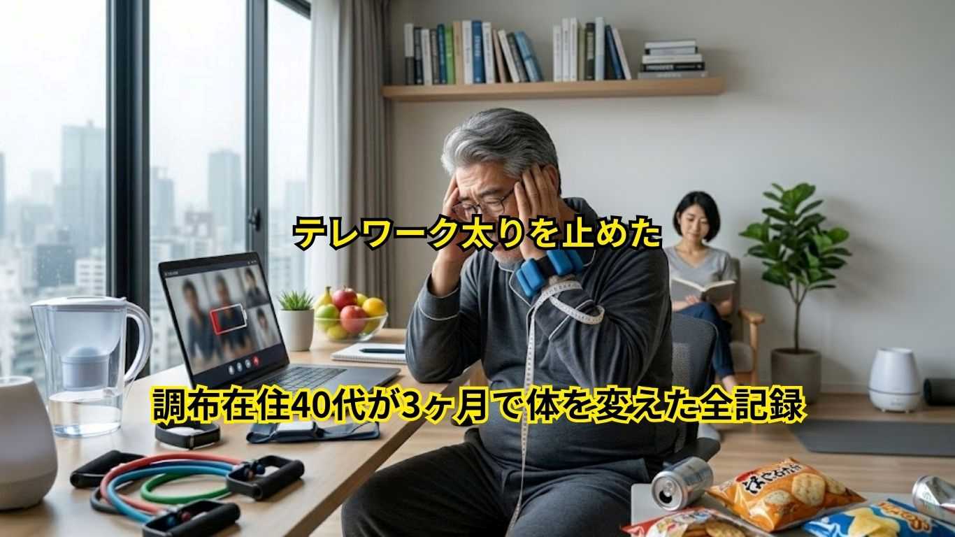 テレワーク太りを止めた