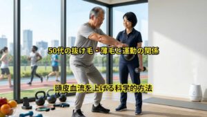 抜け毛・薄毛と運動の関係