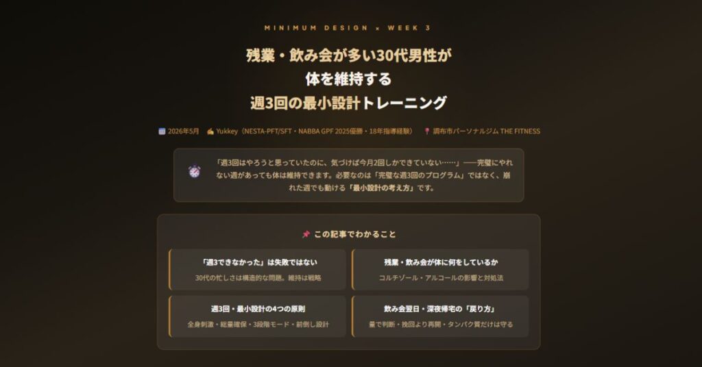 残業・飲み会が多い30代男性