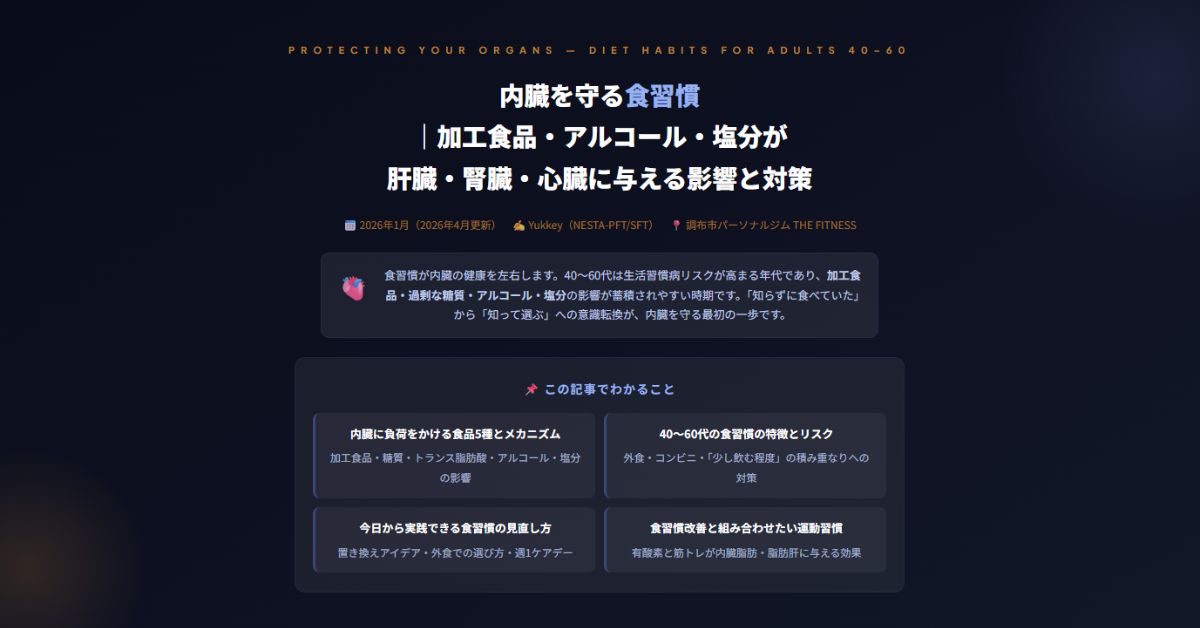 内臓を守る食習慣