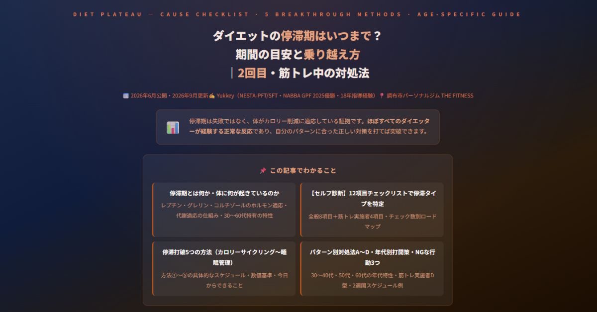 ダイエットの停滞期