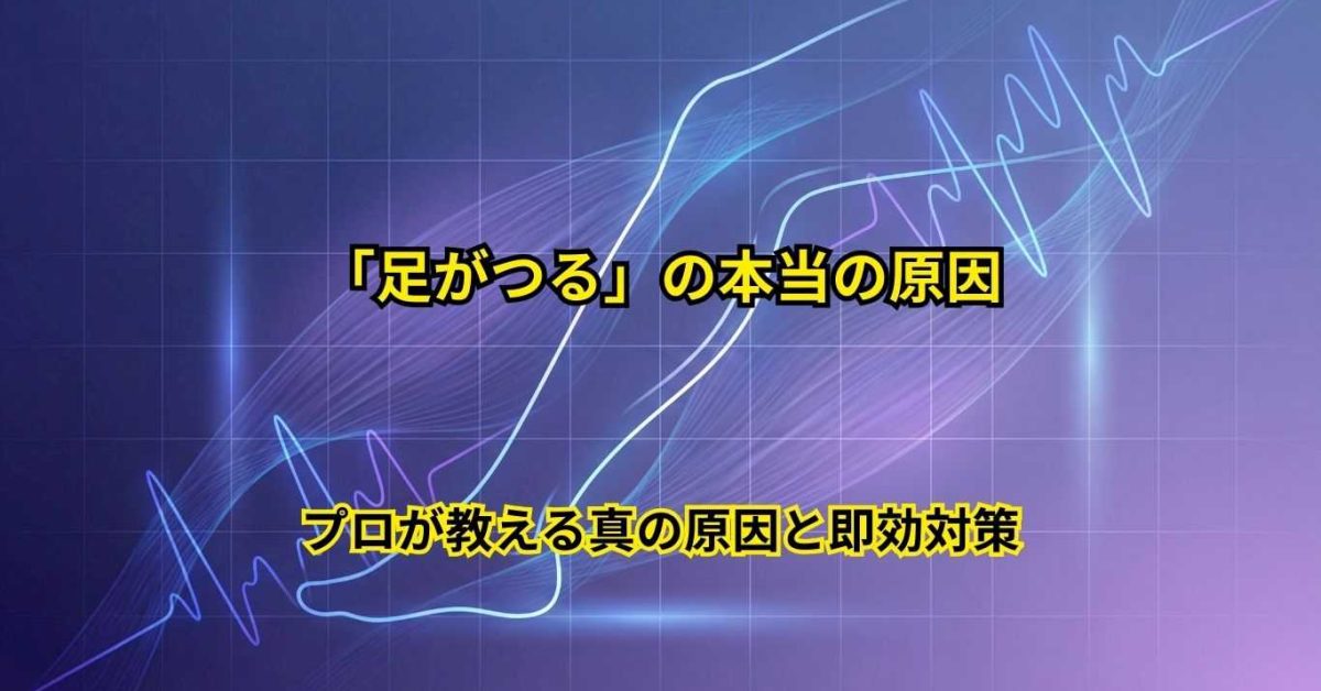 こむら返りの原因