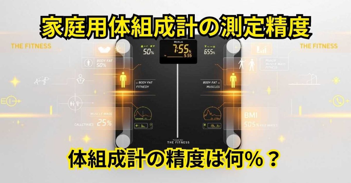 家庭用体組成計の測定精度